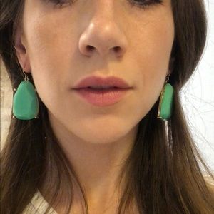 Cute Turquoise Colored Drop Earrings!